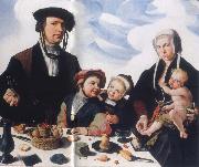 Maerten van heemskerck Art collections national the Haarlemer patrician Pieter Jan Foppeszoon with its family oil painting picture wholesale